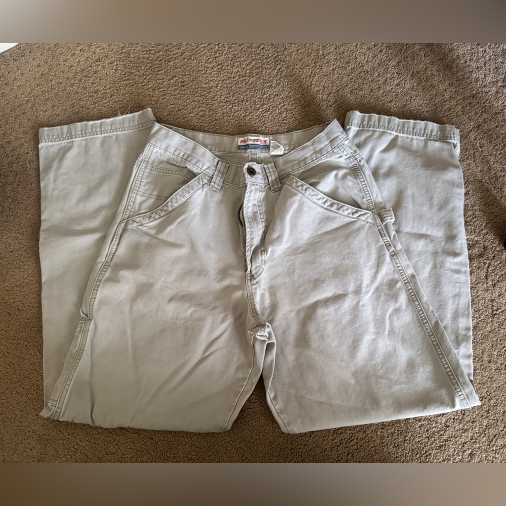 Old Navy Tan Cargo Pants Relaxed Fit